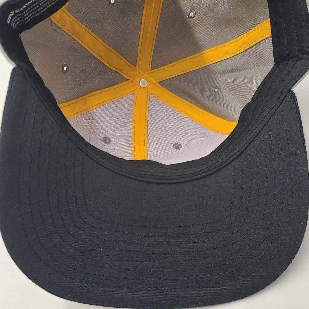 Overwatch Hat Snapback Blizzard Entertainment Gray Black Video Game Wool Blend